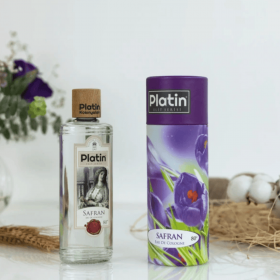 Platin 250 ml. Silindir Kutulu Elit Seri Safran Kolonyası